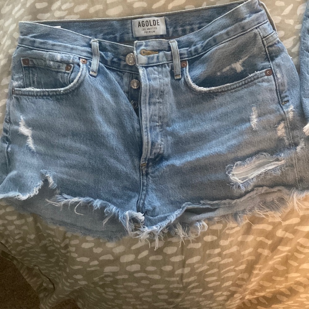 Agolde Jean shorts size 26